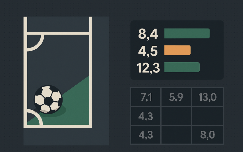 total corners prediction